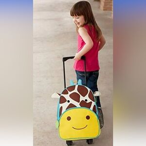 Skip*Hop Zoo Kids Rolling Luggage and lunch box